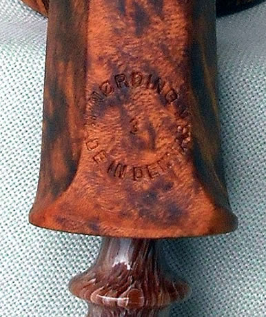 Nording Matte Brown Freehand pipes